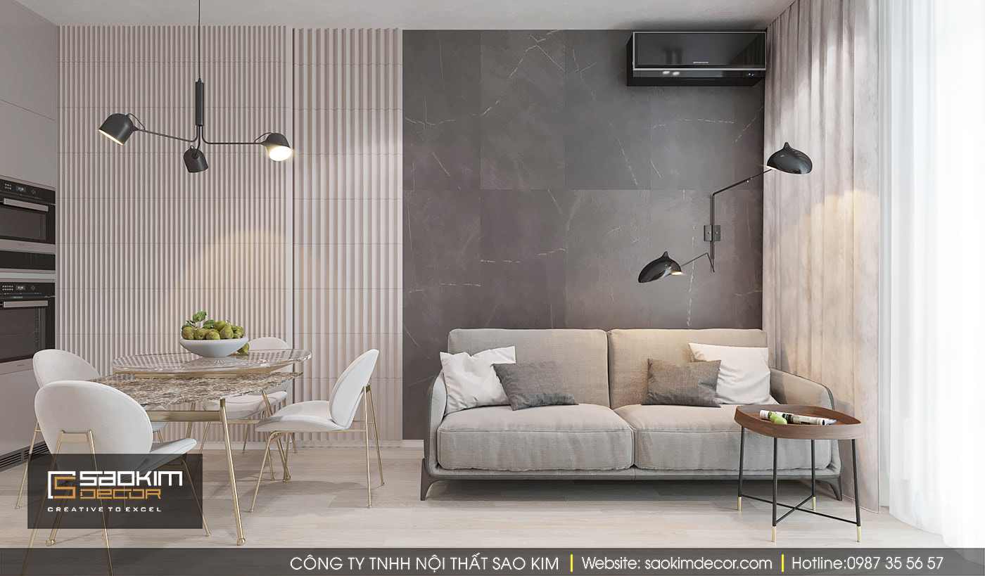 THIẾT KẾ NỘI THẤT CĂN HỘ NHỎ TIMES CITY